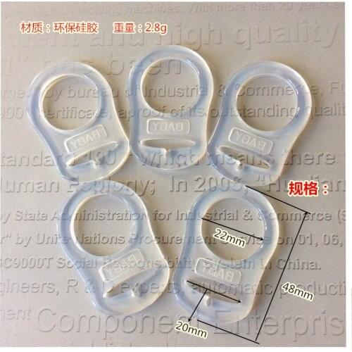 Free DHL Baby Pacifier Holder Adapter 7000pc Silicone Pacifier Clips Accessories Chupeta Clips Babie Pacifier Attache Sucette