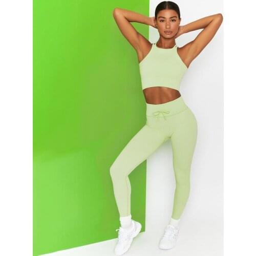 Seamless Yoga Set Workout Clothing Gym Set For Women Sportswear Sports Bra High Waist Leggings Sports Outfits 2 Piece Sport Suit