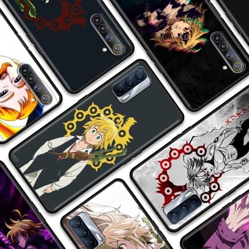 Phone Fundas For Realme V15 V13 GT Neo C25 C21 C20 C15 C11 C3 8 7 6 X50 Q2 Pro Q2i Cover The Seven Deadly Sins Case Capa Guscio