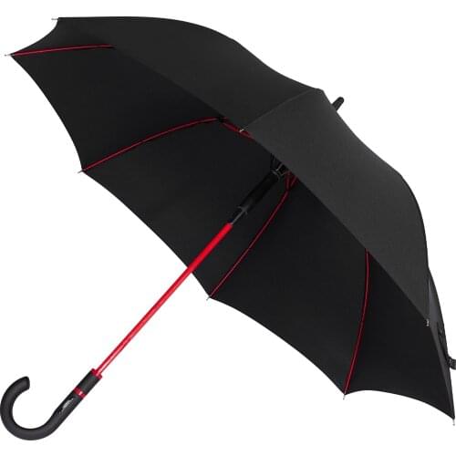 Black Long Handle Umbrella Vintage Women Outdoor Adult Golf Umbrella Luxury Beach Outdoor Parasolka Damska Rain Gear BY50YS