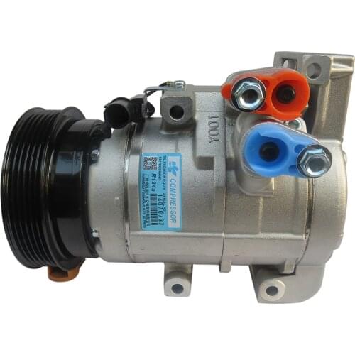 CO 10975C 977013E930 447260-6591 977013E850 AC Compressor For Kia Grand Carnival 3.8 Sorento 3.5 Hyundai Entourage 3.8