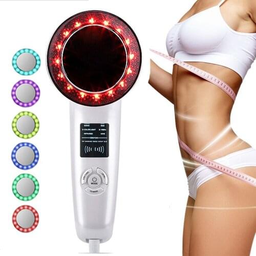 Drop shipping Link Ultrasonic Cavitation Radio Frequency Slimming Massager Anti Cellulite Massage Fat Burner Weight Loss Machine