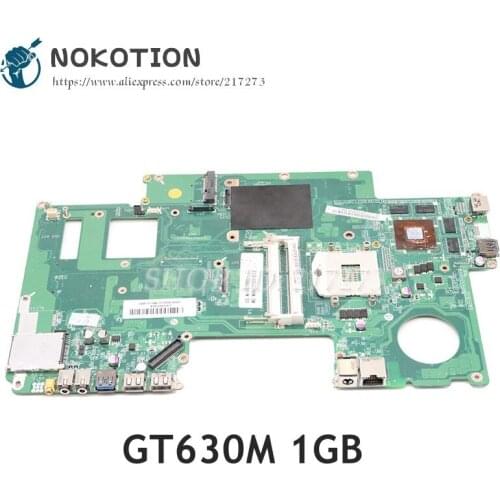 NOKOTION For Lenovo IdeaCentre A720 laptop motherboard DA0QU7MB8E0 31QU7MB00V0 MAIN BOARD GT630M 1GB DDR3