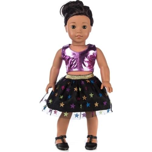 New Dance skirt Fit for American Girl Doll Clothes 18-inch Doll , Christmas Girl Gift(only sell clothes)
