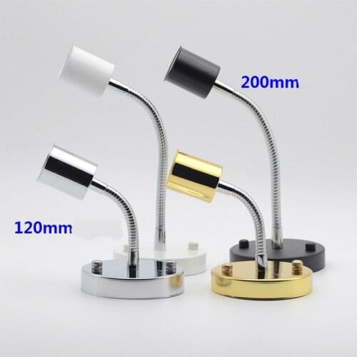 E27 Lamp Holder 180 Degree Rotation 120mm 200mm Tube DIY Lighting Accessories For Living Room Dinning Room Bedside Wall Bar