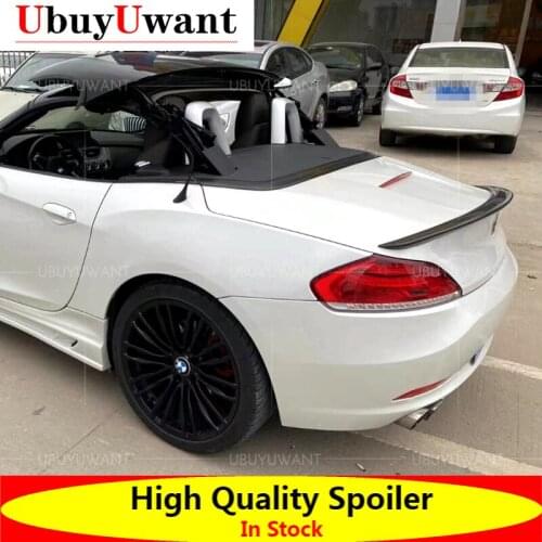 UBUYUWANT Carbon Fiber E89 Coupe Convertible Design Spoiler Rear Trunk Wings Spoiler For BMW Z4 E89 Coupe Convertible 2009-2016