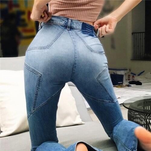 YUANL·SH Women's Flared Jeans