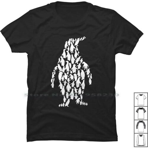 Penguin Funny T Shirt 100% Cotton Penguin Peng Joke Geek Pen Fun Ny Funny Geek