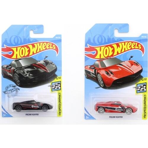 2019-148 PAGANI HUAYRA Original Hot Wheels Mini Alloy Coupe 1/64 Metal Diecast Model Car Kids Toys Gift