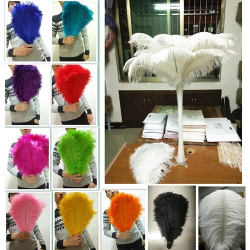 50 pc quality ostrich feathers, 12-14 inches / 30-35 cm, DIY wedding decorations