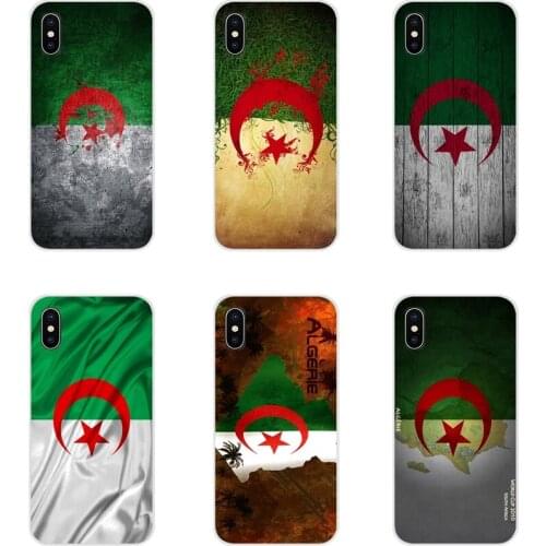Accessories Phone Cases Covers For Huawei G7 G8 P8 P9 P10 P20 P30 Lite Mini Pro P Smart Plus 2017 2018 2019 Algeria Flag