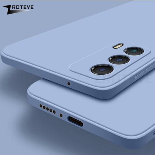 18 Case ZROTEVE Liquid Silicone Cover For Meizu 18 Pro Case Global Soft TPU Back Cover For Meizu 17 16 th 16th Plus Phone Cases
