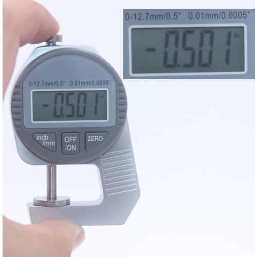 Digital Diai Gem Caliper Measures from 0-12.7 mm/0.5" by 0.01 mm/0.0005" Goldsmith Tool Caliper Jewelry Measurement Tools