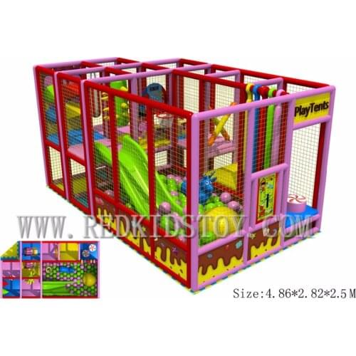 Exported to Norway Movable Playground Indoor Equipment Easy to Install and Disassemble HZ-171226A