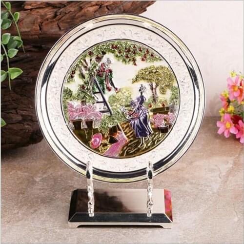 Europe character painting hanging plate Illustration Hanging Dishes Sample Room/hotel/Home/office Decoration Wedding gift A19