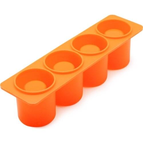 Flexible Succulent Plant Pot Concrete Molds Cake Mold Ice Cube Molds Handmade Craft DIY Baking Mold Garden Decor Color Random
