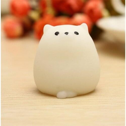 Kawaii Mini Seal Soft Press Squishy Slow Rising Squeeze Stretchy Small Pendant Bread Cake Kids Toy Mobile Phone Strapes