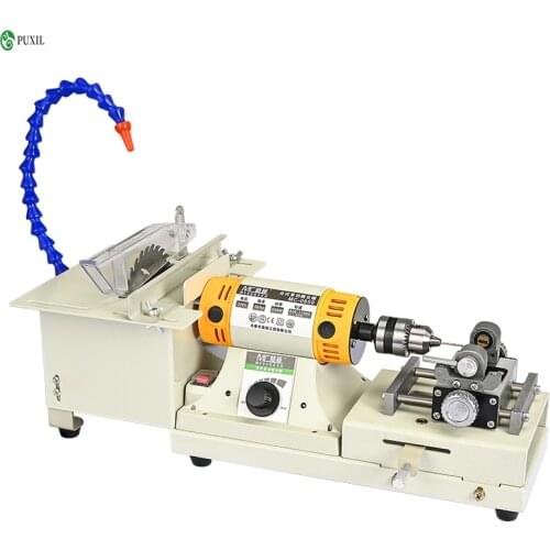 Multi-functional pearl round bead punching machine table grinder jade carving machine household diy small beeswax