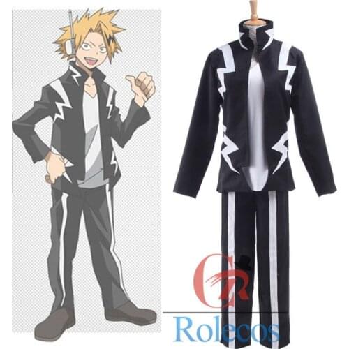 New Kaminari Denki My Hero Academia Boku no Hero Academia Cosplay Costume Uniform