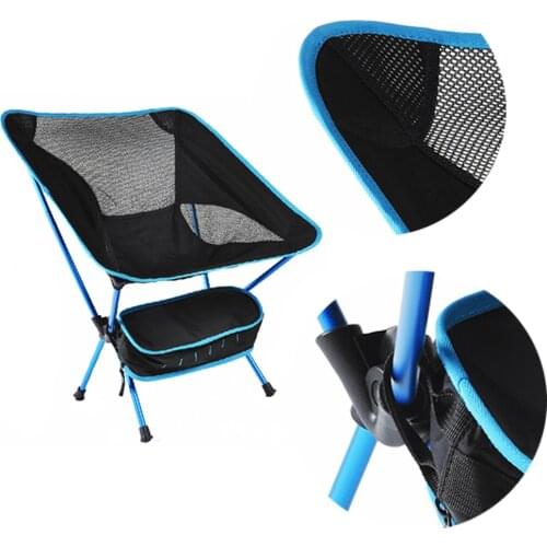 Portable Camping Beach Chair Lightweight Folding Fishing Outdoor camping Outdoor Ultra Light Picnic Seat Fishing Tools Chair