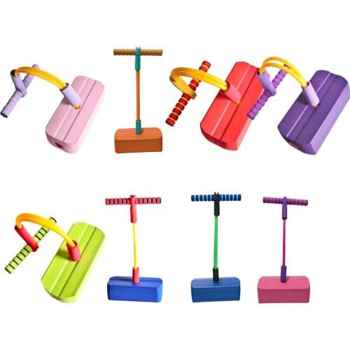 Practical Durable Classic Texture Bounce Sense Foam Frog Jumper Multi-functional Toys Outdoor Sports Game for Children