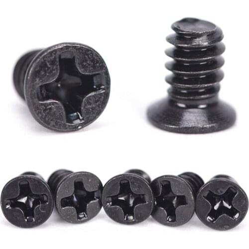 100pcs Steel 3.5" Hard Drive HDD Tray Computer Chassis Hard Disk Black Screw For PC