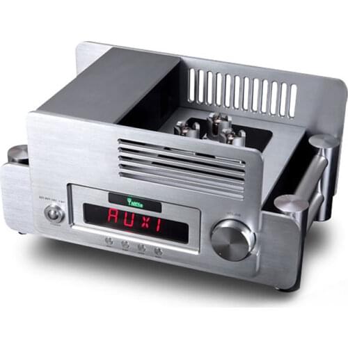 YAQIN MS-845 preamp HIFI fever amplifier, 12AX7, 12AU7 tube amp, 25W + 25W (8Ω) distortion: ≤ 2.5% (1kHz)