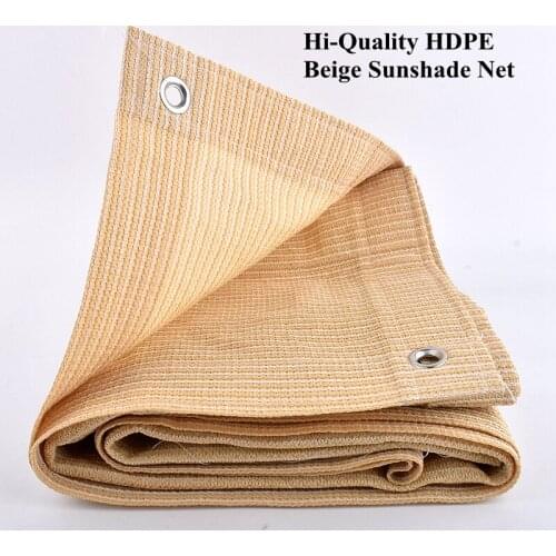SgooHan HDPE Anti-UV Sun Shading Net Balcony Outdoor Awning Sunblock Garden Succulent Plant Cover Swimming Pool Sunshade Net