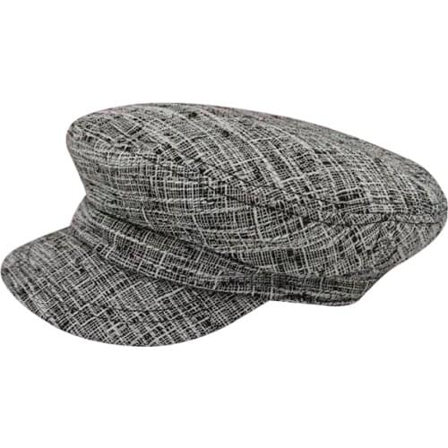 Women Grey Beret Female Flat Flat Cap Hats For Women Newsboy Cap British Style Beret Spring Autumn Style
