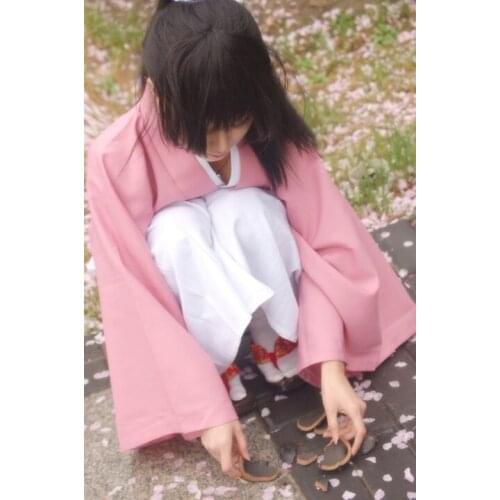 Women Woman Girls Coat Belts Pants Hakuouki Shinsengumi Kitan Anime yukimura chizuru Cosplay Costume Japanese Kimono