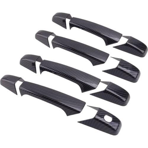 Beler 12Pcs Door Handle Cover Trim Fit for Chevrolet Tahoe Suburban Avalanche Silverado GMC Yukon Sierra 2007-2013