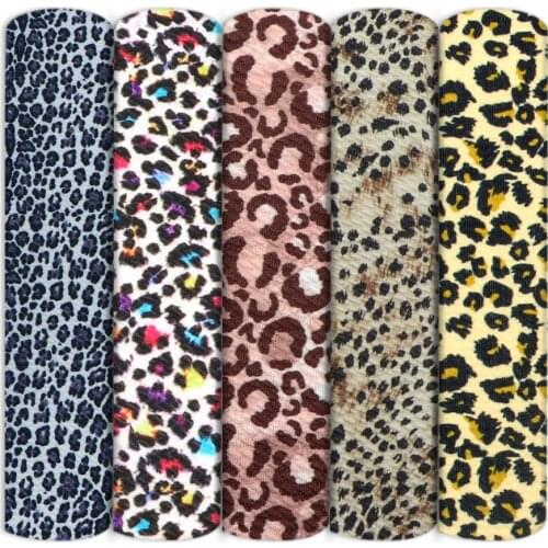 Flower Leopard Cactus Bullet Textured Liverpool Cotton Fabric Sewing Quilting Needlework Material DIY Handmade Cloth,1Yc13717