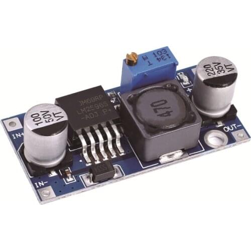 DIP 1PCS DC-DC Buck Converter Step Down Module LM2596 Power Supply Output 1.25V-30V