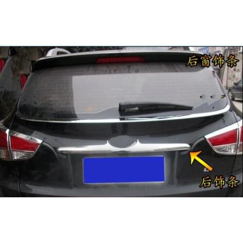 For 2010-2012 2013 2014 2015 for Hyundai ix35 ABS Rear Trunk Lid Cover Trim