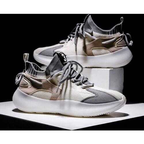 Mens Sneakers Casual Mesh Breathable Male Casual Shoes Height Increase Shoes Fashion Men Shoes Masculino