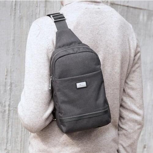 Mens Waist bag 2020 new earth tide leisure Oxford fabric bag single shoulder bag cross tide brand Septwolves male Satchel