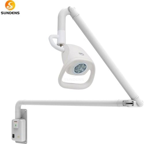 21W Wall Mounted Adjustable Dental Lab Exam Lamp LED Surgical Shadowless Light