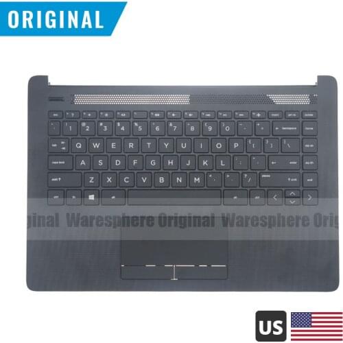 New Original for HP 14-CM Palmrest Top Cover With Keyboard Touchpad Upper Case L23239-001 US Layout