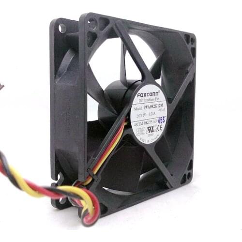 Original For FOXCONN 9025 DC 12V 0.24A PVA092G12M cooling fan