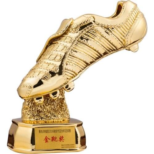 RESIN CRAFT COMMEMORATIVE GIFT FOOTBALL LEAGUE SHOOTER TROPHY MATCH SUITABLE FOR SCHOOL ACTIVITIES CREATIVE GIFTS SPORTS TROPHY