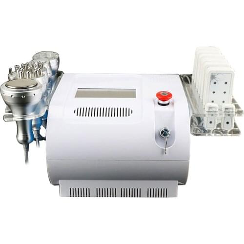 Portable Beauty Salon 8 in 1 Freeze Cavitation Radio Frequency 40 k Ultrasonic Cavitation Vacuum Body Weight Loss Machine