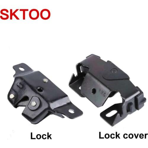 SKTOO For Peugeot 206 207 For Citroen C2 Car Rear Trunk Door Hatchback Tailgate Boot Lock Catch