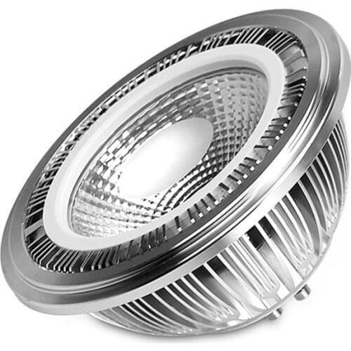 High Power GU10 15W COB LED bulb lamp AR111 15W COB E27 LED Ceiling lamp QR111 LED Spot Light AC85-265V 20pcs/lot