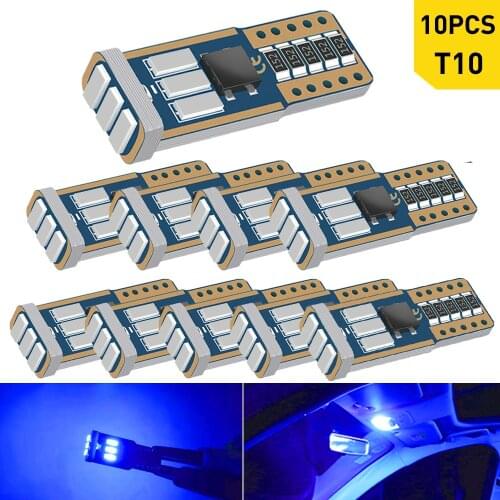 10x T10 W5W Auto Led Interior Car Light Error Free Led Parking Light For Toyota Corolla Camry Paseo Previa Prius RAV4 Sienna