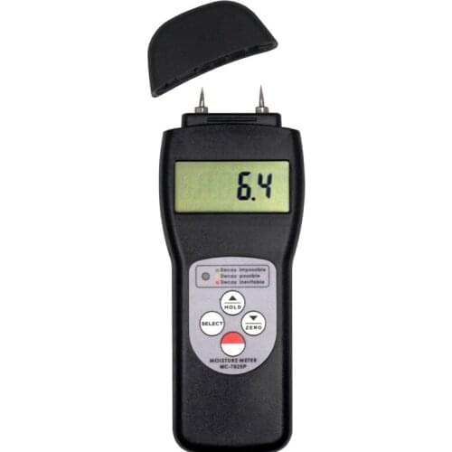 High Quality Digital Handheld Moisture Instrument MC-7825P Pin Type Portable High Accuracy Moisture Gauge Wood Moisture Meter
