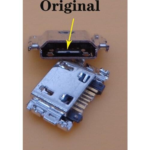 100pcs/lot Micro USB Charging Port Jack Connector For Samsung J5 SM-J500 J1 SM-J100 J100 J500 J5008 J500F J7 J700 J700F J7008