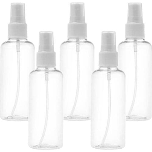 40Pcs Transparent Plastic Spray Bottles Pump Reusable For Perfumes