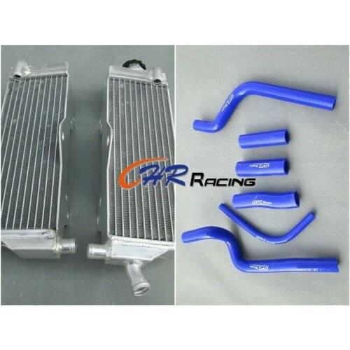 Aluminum Radiator & hose for HONDA CR500 CR500R 1991-2001 91 92 93 94 95 00 01