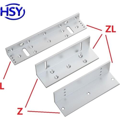 Electric Magnetic Lock Bracket 180/280 Electromagnetic ZL/UL Install for wooden metal Glass Doors Access System