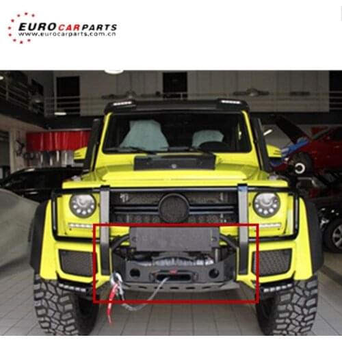 G-class winch fit for G-class W463 to 4x4 winch for w463 G350 G400 G500 G55 G63 G65 stainless steel wench guards kit